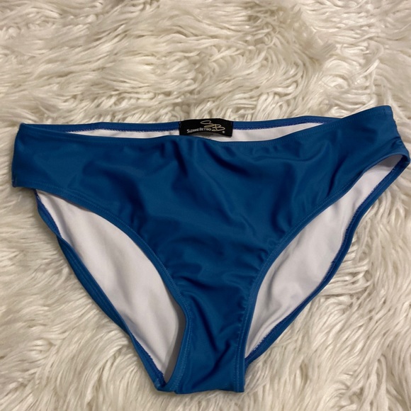 Suzanne Betro Other - Suzanne Betro Swim bottom size L BNWOT color blue see photos